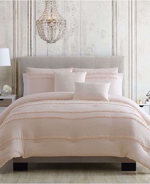 Hallmart Collectibles Odessa Blush 4 Pc Twin Twin Xl Comforter