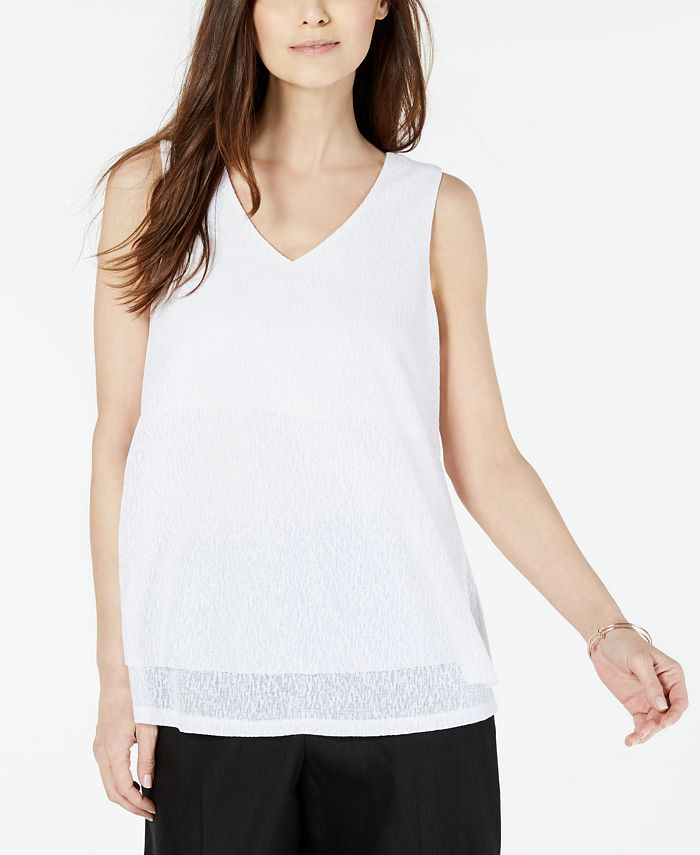 Alfani Petite V Neck Tank Top