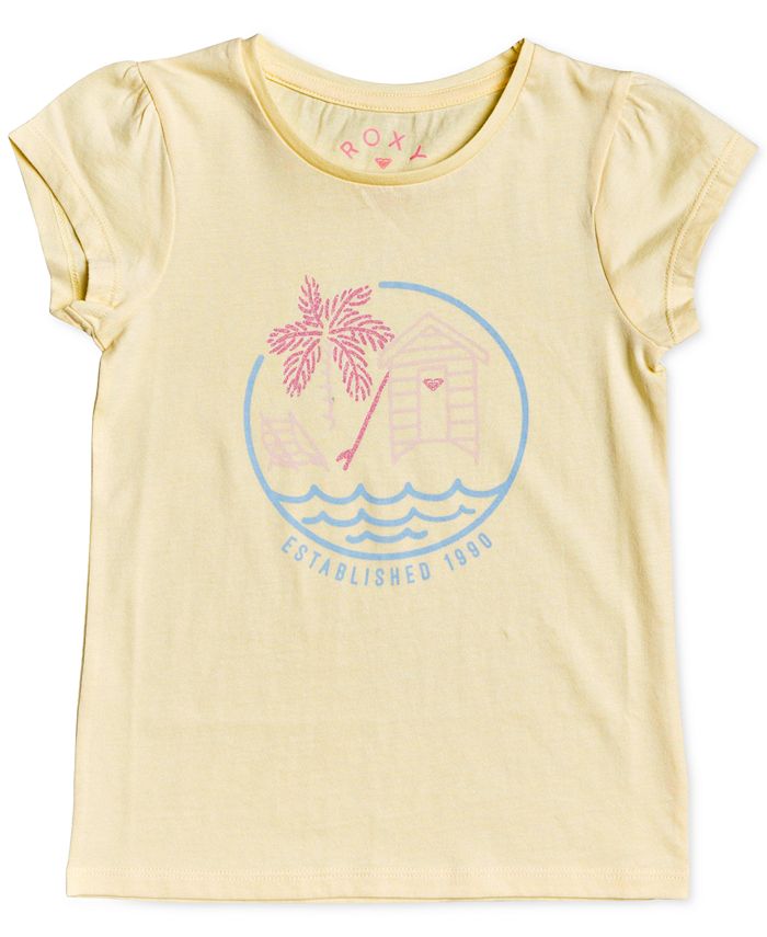 Roxy Toddler Girls Back to the Start Graphic Cotton T-Shirt - Macy's