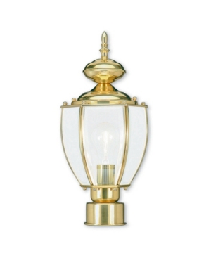 Livex Classic 1-Light Outdoor Post Lantern