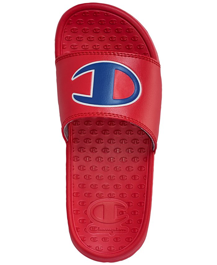 blue champion sandals