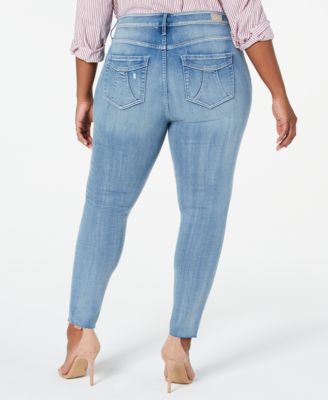 Seven7 Jeans Trendy Plus Size High-Rise Skinny Jeans