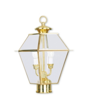 Livex Westover 2-Light Outdoor Post Lantern