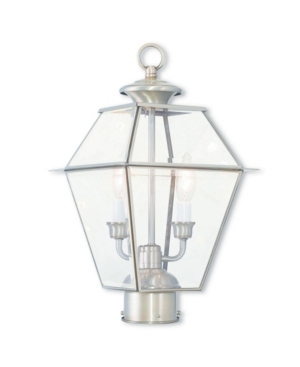 Livex Westover 2-Light Outdoor Post Lantern