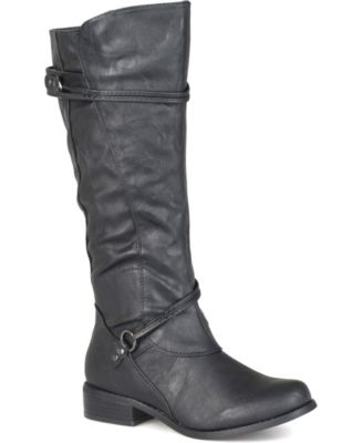Journee Collection Women's Wide Calf Harley Boot & Reviews - Boots ...