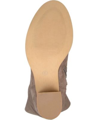 Women's Kaison Wide Calf Stacked Heel Over The Knee Boots