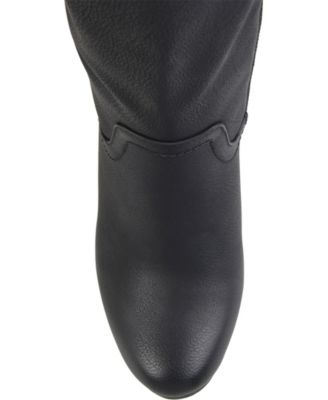 Women's Langly Wide Calf Knee High Wedge Boots