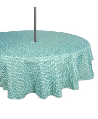 Diamond Outdoor Tablecloth 60" Round