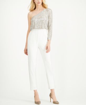 macy's adrianna papell jumpsuit