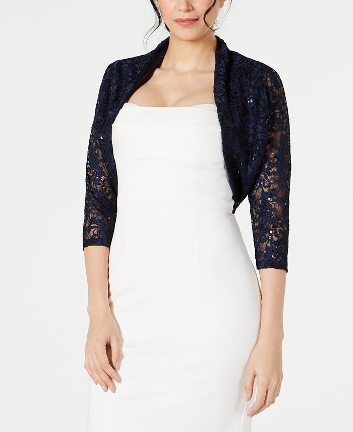 Macys top bolero shrug