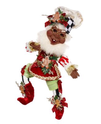 Mark Roberts - African-American Cookie Maker Elf, Small - 11 Inches