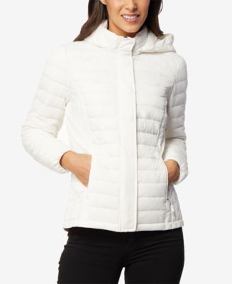 32 Degrees Packable Hooded Down Puffer Coat - Macy's