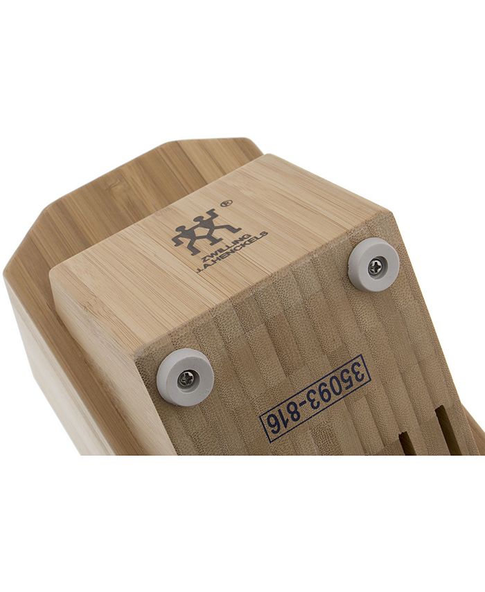 Zwilling J.A. Henckels Pro Bamboo 16Slot Cutlery Block Macy's