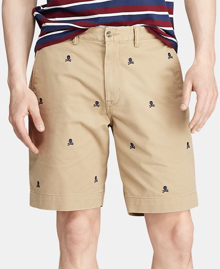 Polo Ralph Lauren Men's Classic Embroidered Stretch Shorts - Macy's