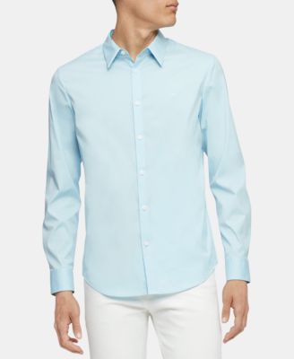 Calvin Klein - Men's Slim-Fit Stretch Solid Shirt