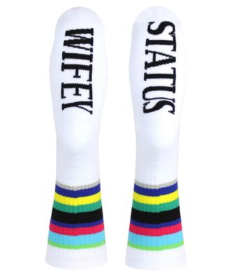 COSMOStyle by Cosmopolitan - CosmopolitanLadies Crew Socks WIFEY STATUS