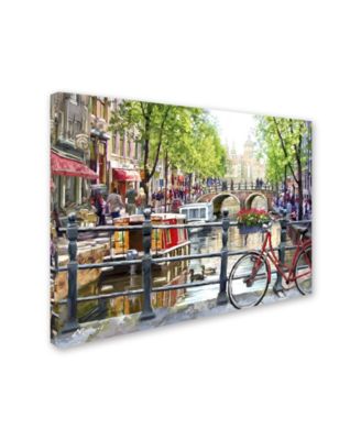 The Macneil Studio 'Amsterdam Landscape' Canvas Art - 24" x 32"
