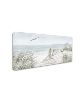 The Macneil Studio 'Coastal Dunes' Canvas Art - 16" x 32"