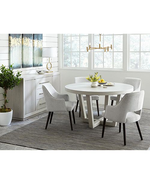 Furniture Aspen Dining Host Chair Created For Macy S Reviews