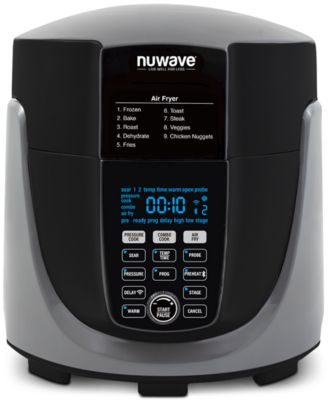 NuWave 33801 Duet Pressure Cooker & Air Fryer Combo - Macy's