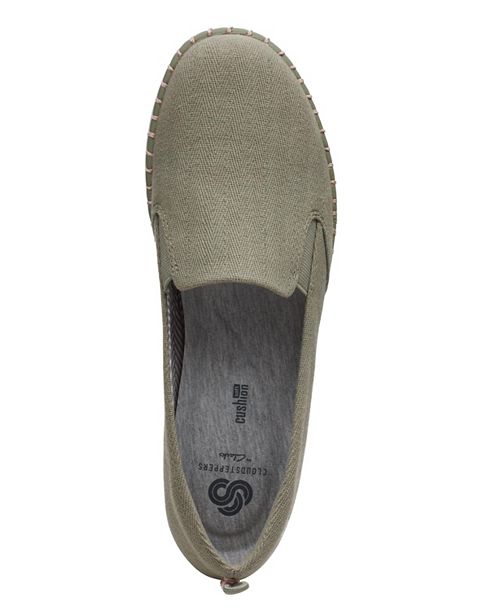 clarks cloudsteppers flats