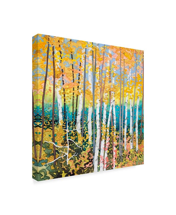 Trademark Global Sharon Pitts 'Mystery Of Trees 2' Canvas Art - 14