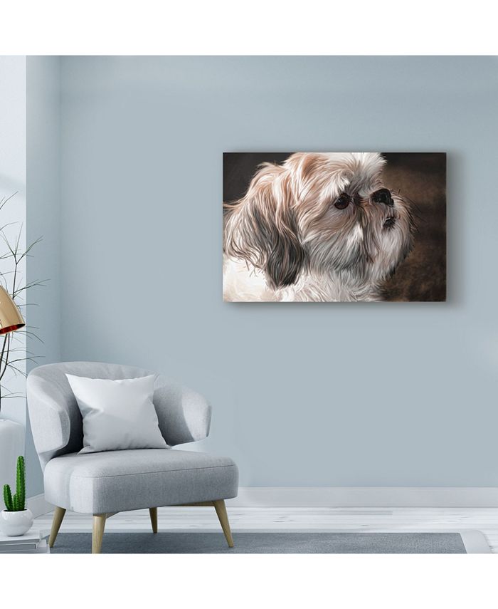 Trademark Global Lori Hutchison 'Llahso Apso' Canvas Art - 24