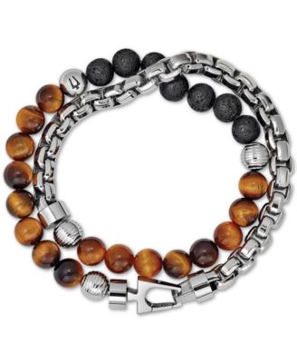 bulova tigers eye bracelet