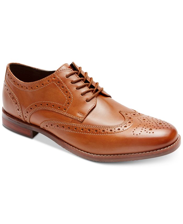 Rockport men's saxxen shop wingtip oxfords