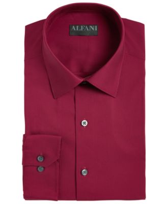 black and red dress shirt mens