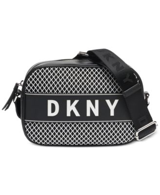 dkny ebony mesh tote