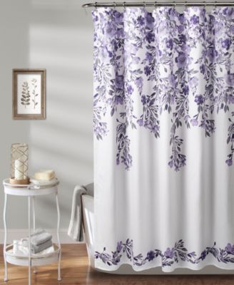 Tanisha Floral Shower Curtain, 72" x 72"