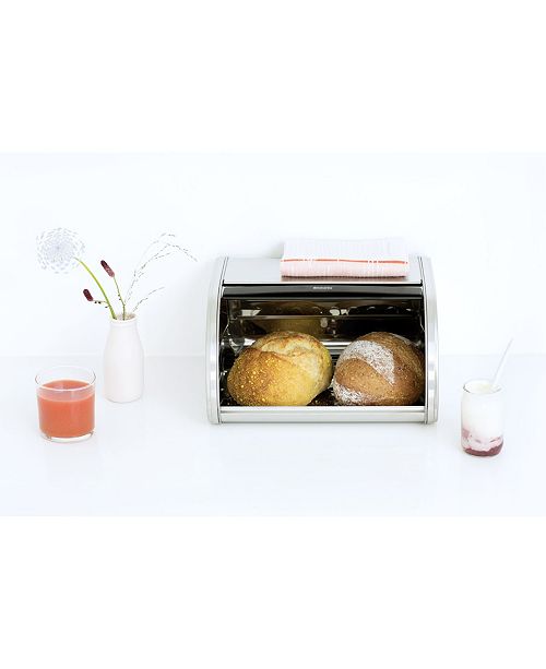 Brabantia Medium Roll Top Bread Box & Reviews Cleaning & Organization