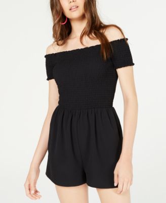 black romper macys