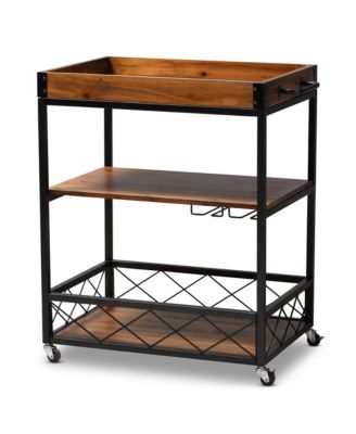 Furniture - Capri Bar Cart, Quick Ship