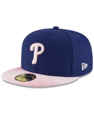 New Era Philadelphia Phillies Mothers Day 59fifty Fitted Cap In Pink