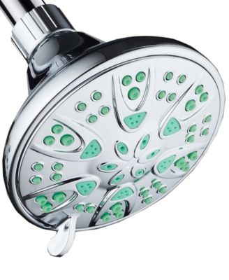 Antimicrobial Shower Head, Coral Green Jets