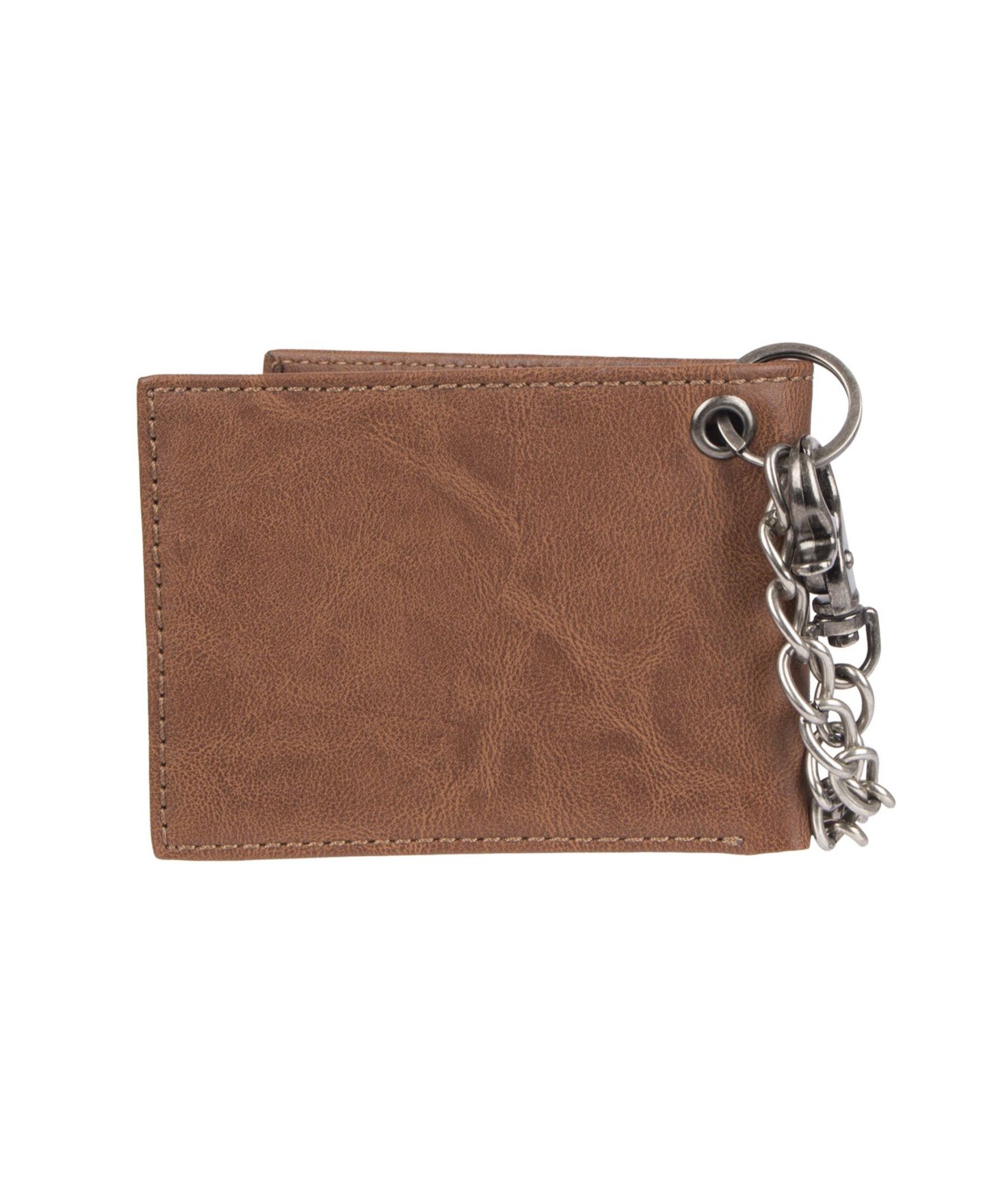 Мужской кошелёк Dickies Security Leather Slimfold Wallet with Chain, цвет: Чёрный — фото 6