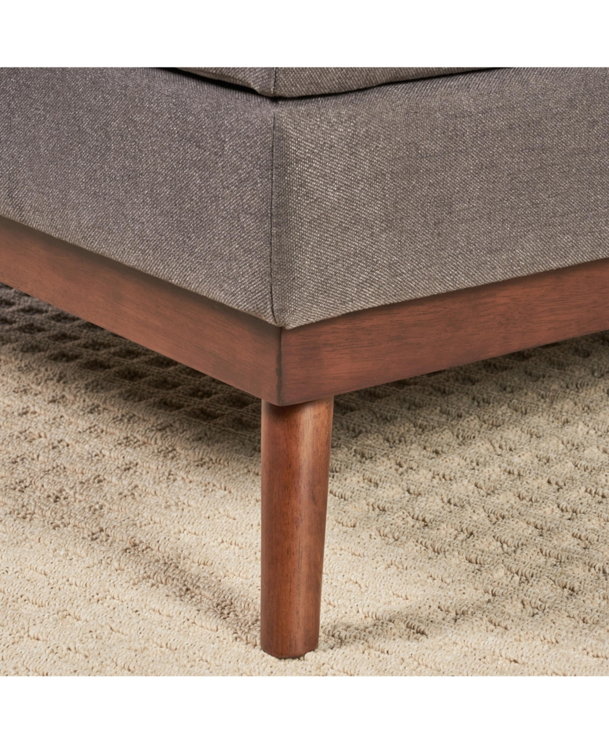 Noble House Paolo Ottoman In Grey