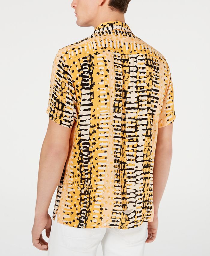 INC International Concepts INC Men's Animal Print Shirt, Created for