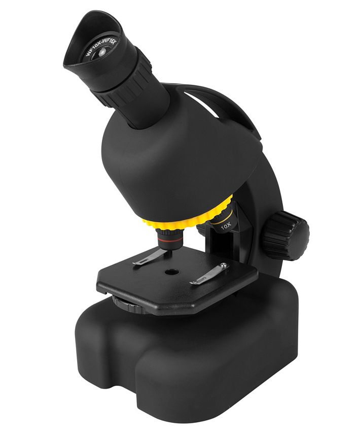 National Geographic 40X 640X Zoom Microscope W/Sp Adapter Macy's