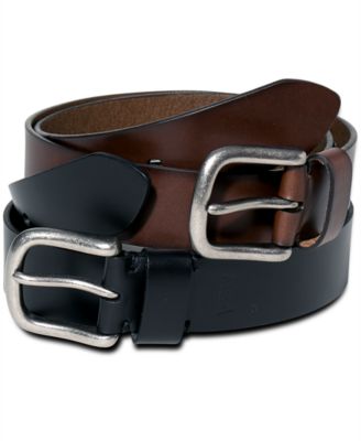 Levi's - Belt, 38mm Bartack Silver Buckle Belt