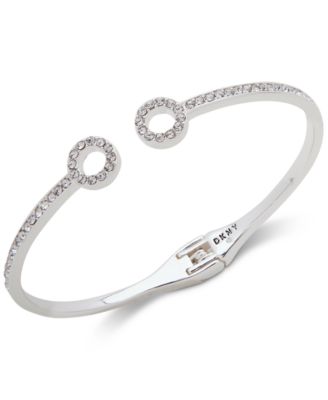DKNY Pavé Circle Cuff Bracelet