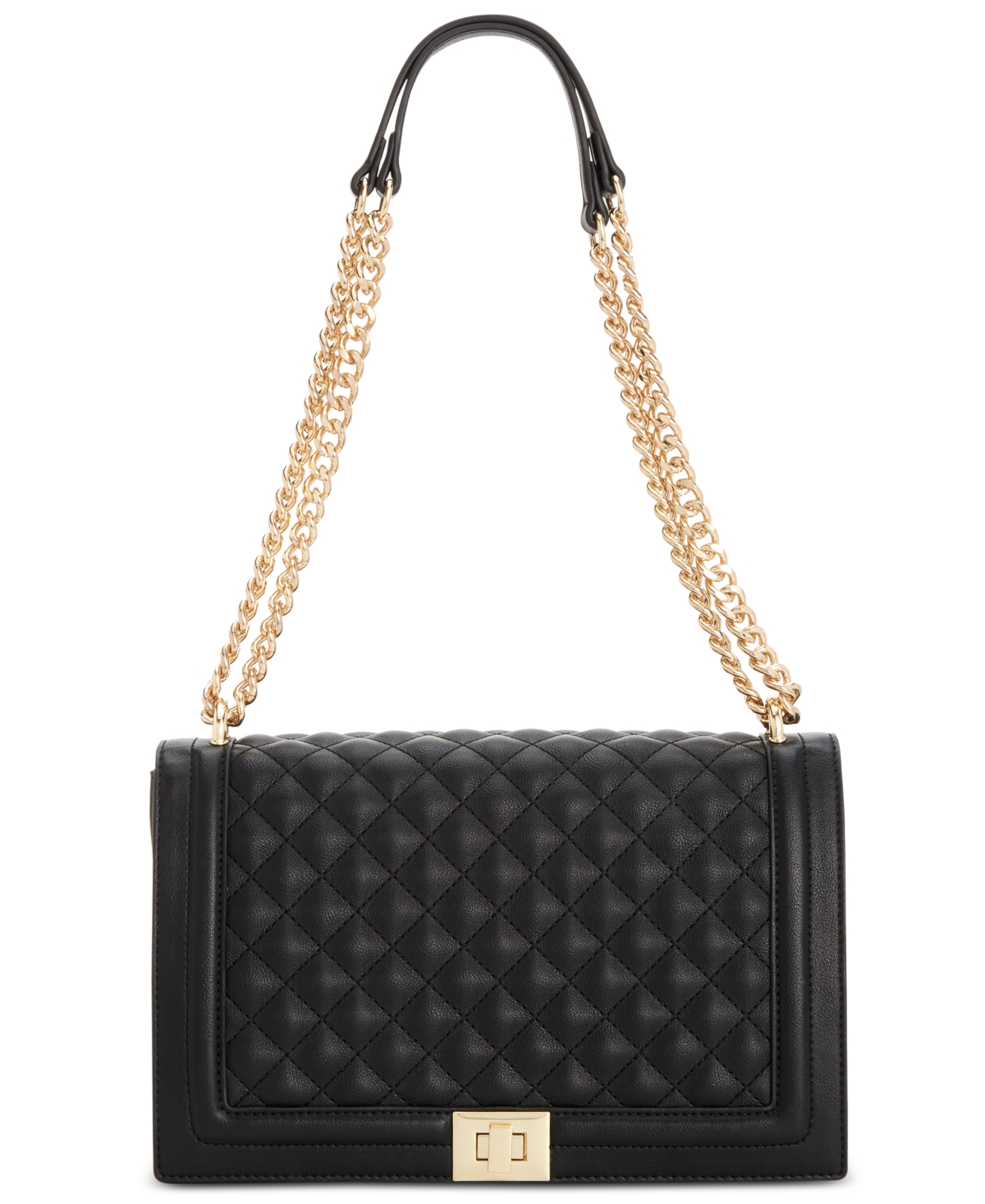 Inc International Concepts Ajae Flap Crossbody, Created For Macy's In Black,gold