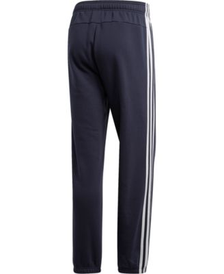 adidas 3 stripe fleece sweatpants mens