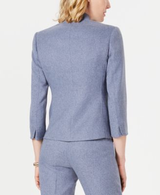Anne Klein Denim Open-Front Jacket