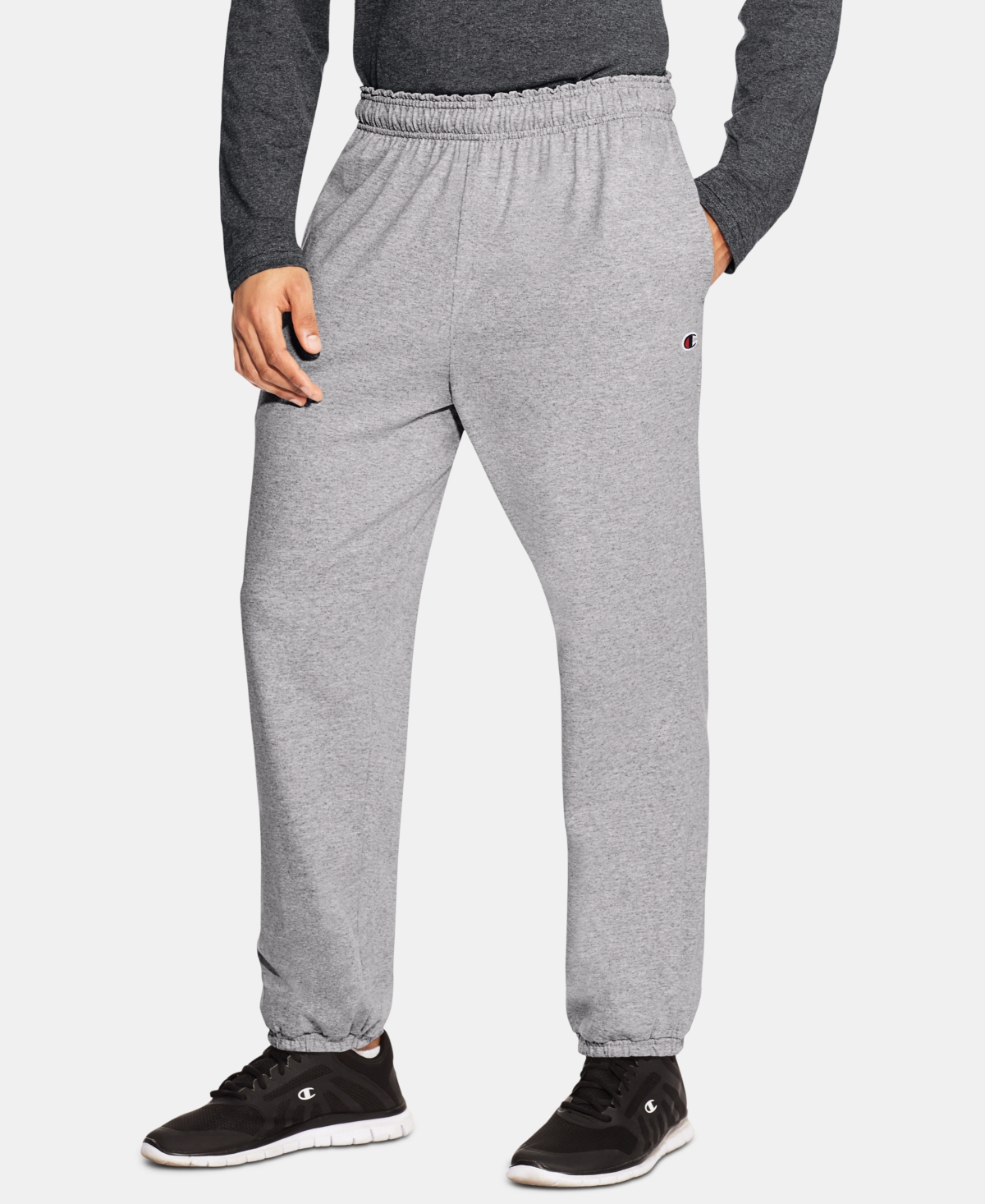 Champion Men's Jersey Banded Bottom Pants