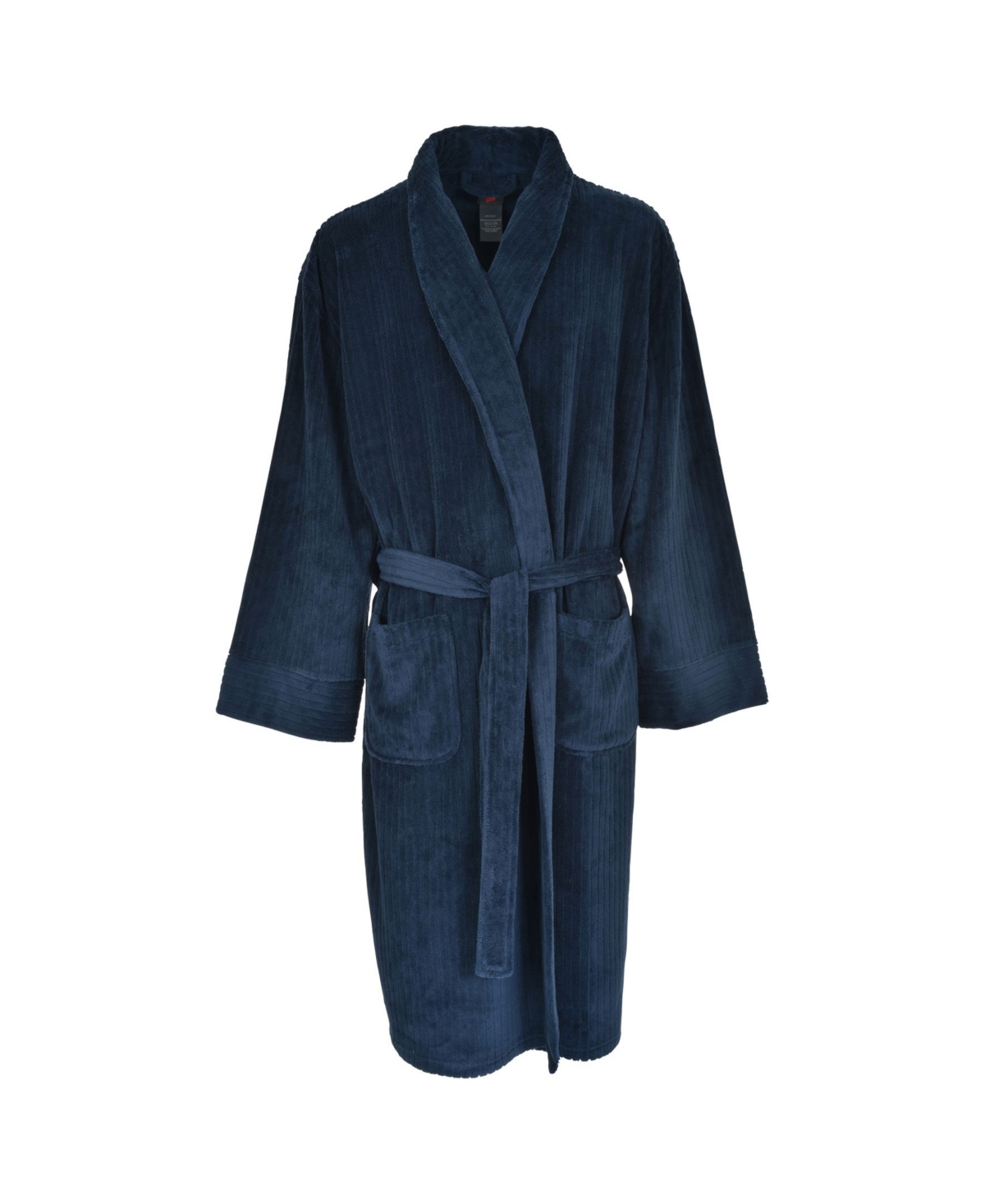 Hanes Men's Soft Touch Robe - Navy