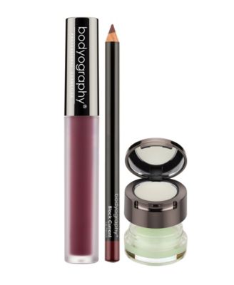 Lip Scrub, Balm, Lip Pencil, Liquid Lipstick Bundle