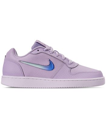Nike women's ebernon low casual hotsell sneakers from finish line